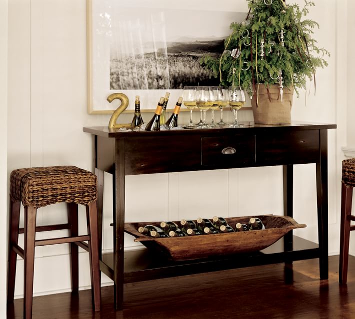 Seagrass Backless Bar Counter Stool Pottery Barn