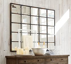 Wall Mirrors Decorative Pottery Barn Eagan Multipanel Mirror Large