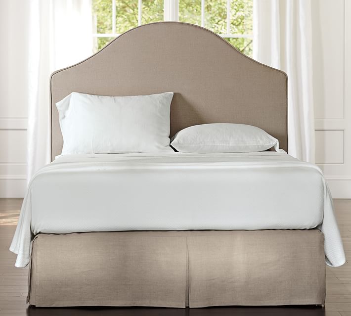 Riley Slipcovered Headboard Pottery Barn