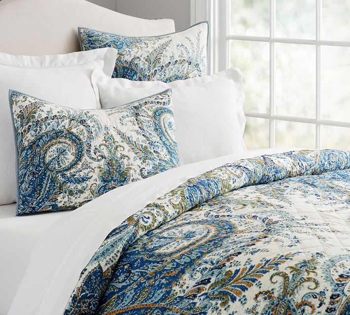 Ellis Quilt Sham Pottery Barn