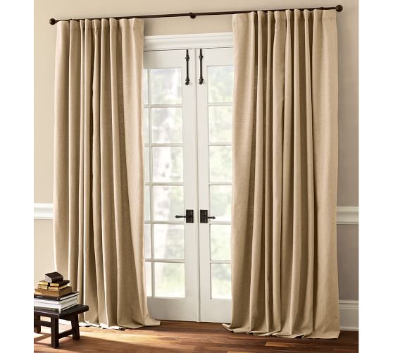 Peyton Linen Cotton Curtain Pottery Barn