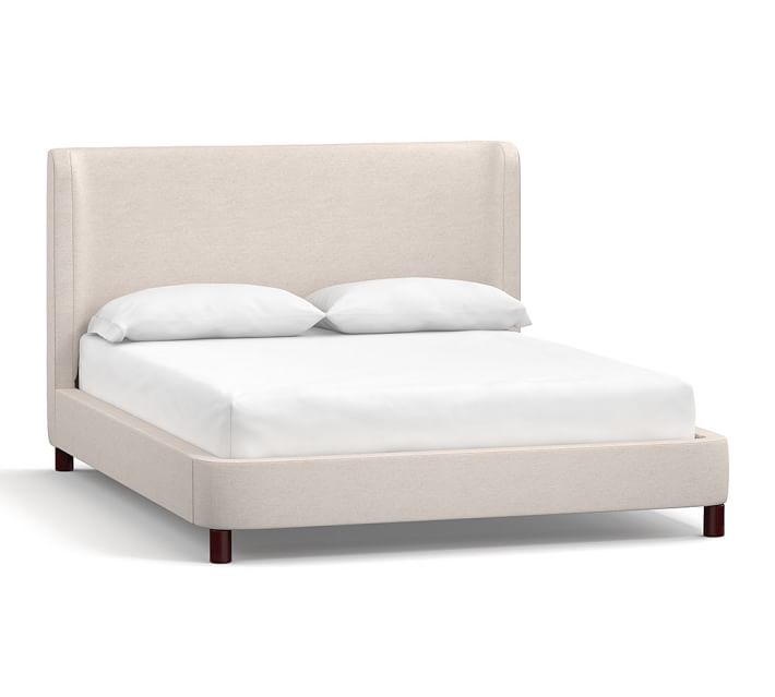 Roca Upholstered Bed Pottery Barn
