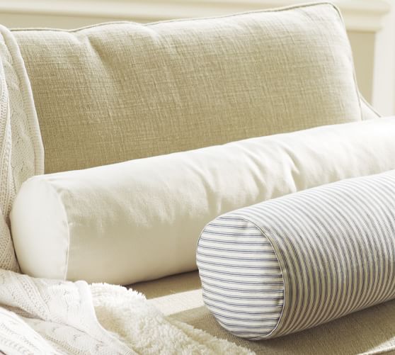 Custom Upholstery Fabric Pillow Covers Pottery Barn