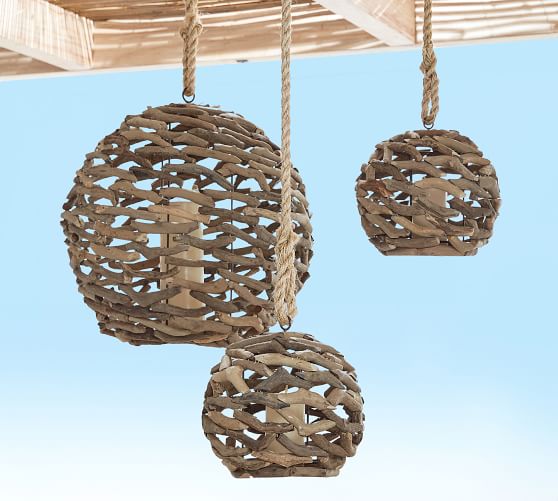 Driftwood Orb Hurricane Pottery Barn Driftwood Orb Hurricane