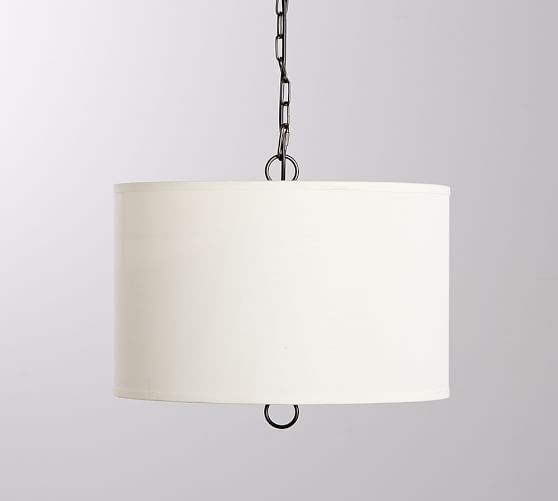 Linen Drum Pendant Pottery Barn Scroll To Next Item