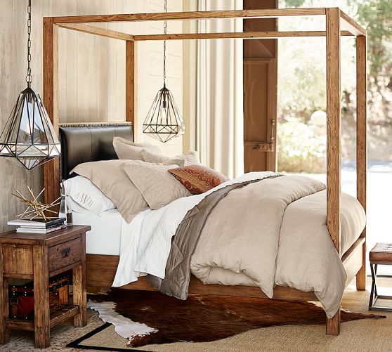 Caden Canopy Bed Pottery Barn Caden Canopy Bed