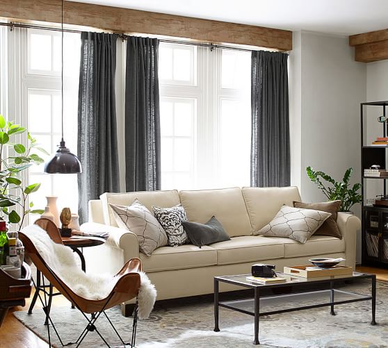 Sofas Couches Loveseats For Your Living Room Pottery Barn Cameron Square Arm Upholstered Sofa