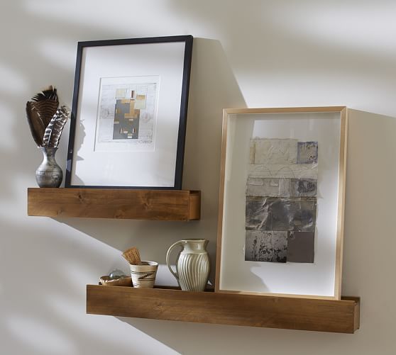 Rustic Wood Ledges Pottery Barn