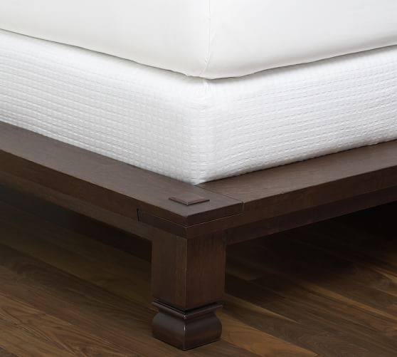 Cameron Organic Matele Box Spring Cover Pottery Barn Cameron Organic Cotton Matele Box Spring Cover Twin White