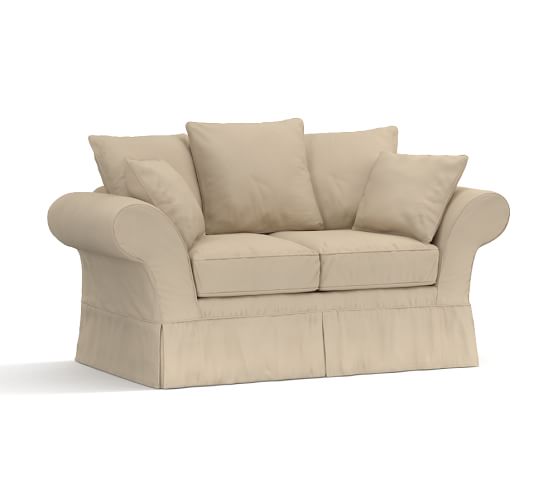 Charleston Fabric Sofas Sectionals Armchairs Pottery Barn Charleston Slipcovered Sofa White Cream Parchment
