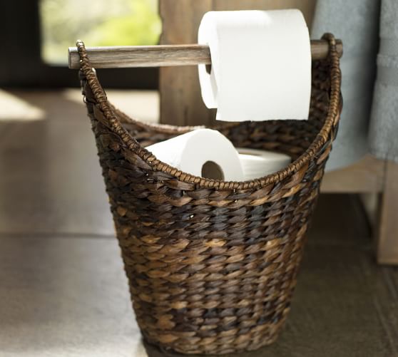 Perry Paper Holder Havana Weave Pottery Barn Perry Paper Holder Havana Weave