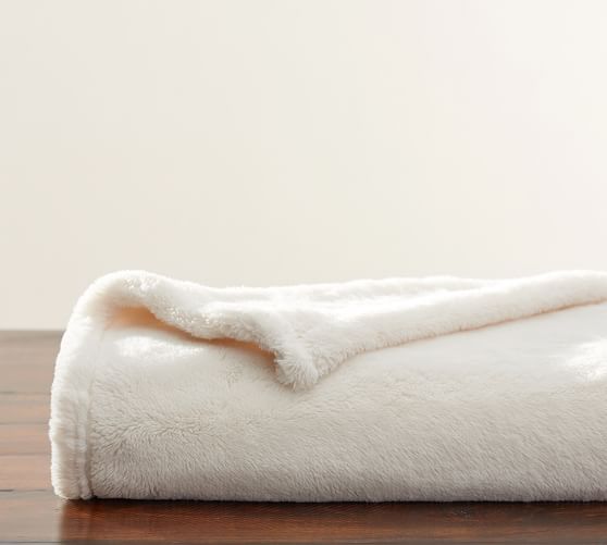 Faux Fur Throws & Faux Fur Blankets Pottery Barn