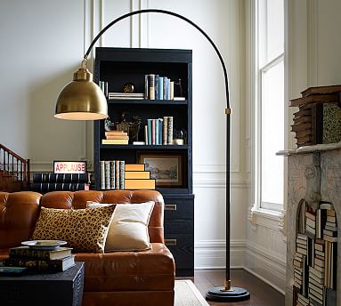 Winslow Arc Sectional Floor Lamp | Pottery Barn