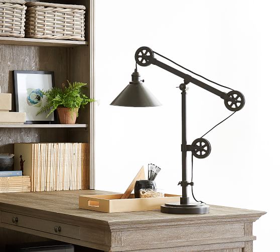 Warren Pulley Task Table Lamp Pottery Barn