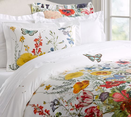flora garden duvet cover