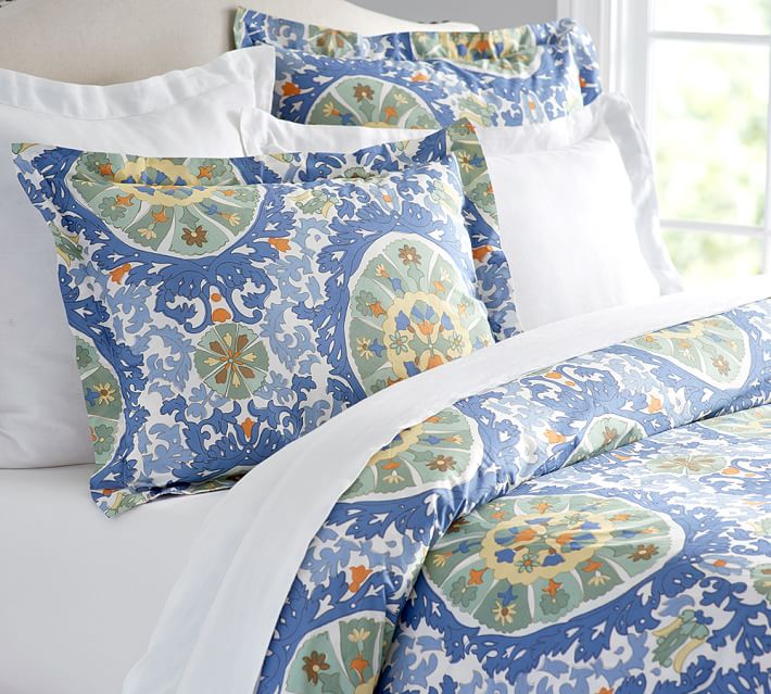 Corrine Suzani Duvet Cover Sham Pottery Barn