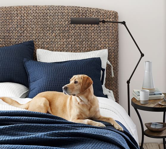 Seagrass Headboard Pottery Barn