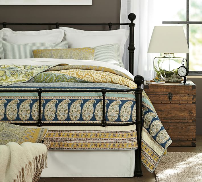 Vintage Ticking Stripe Duvet Cover Sham Pottery Barn