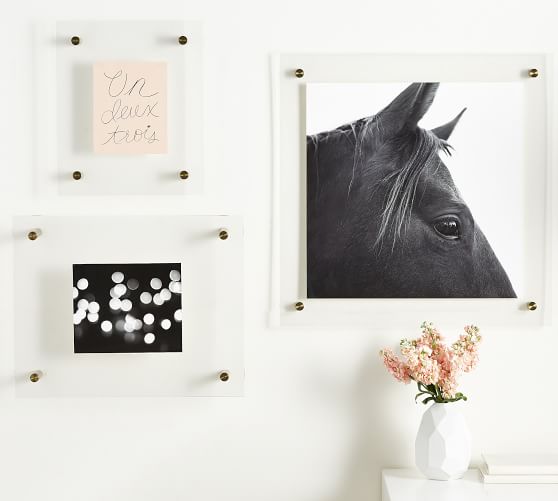 Acrylic Gallery Frames Pottery Barn