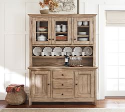 Garrett Gl Cabinet Pottery Barn Benchwright Buffet Hutch