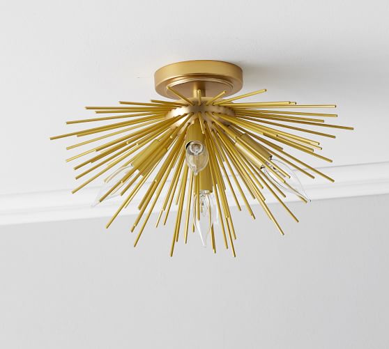 Explosion Flush Mount Pottery Barn Explosion Flush Mount
