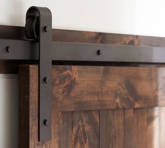 Artisan Hardware Z Barn Door Pottery Barn