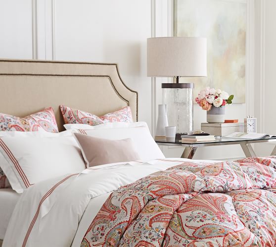 Iris Comforter & Sham Pottery Barn