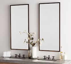 Bathroom Vanity Mirrors Pottery Barn Kensington Slim Mirror