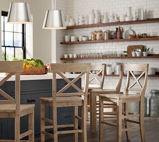 Bar Stools Counter Pottery Barn Aaron Bar Counter Stool
