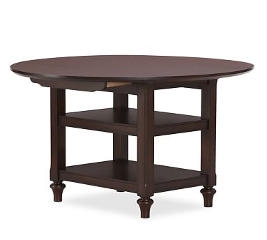 Shayne Drop-Leaf Kitchen Table, Mahogany Pottery Barn