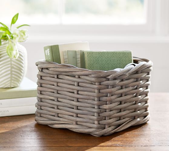 Aubrey Woven Utility Basket Pottery Barn