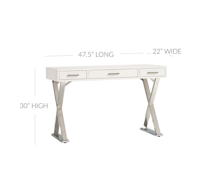 Ava Desk With Drawers Pottery Barn