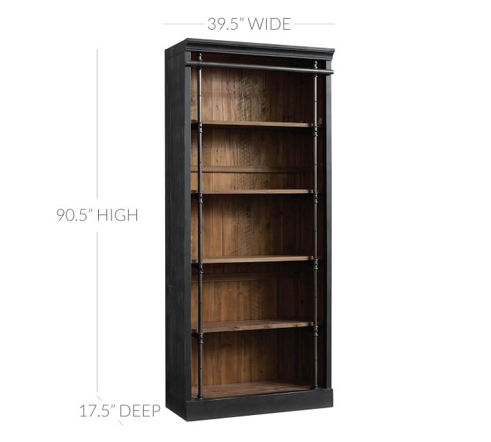 Gavin Reclaimed Wood Bookcase Pottery Barn