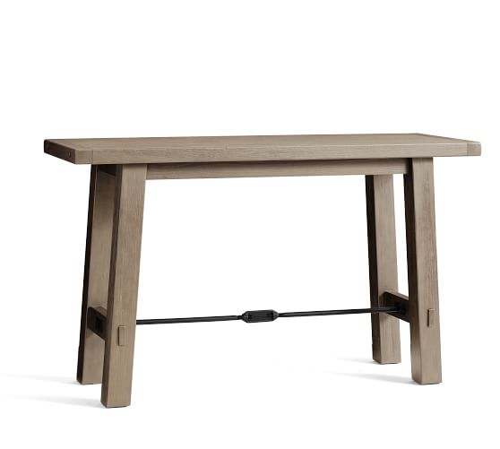 Benchwright Bar Height Dining Table, Gray Wash Pottery Barn