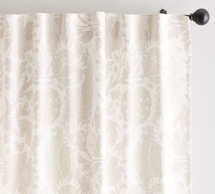 Maris Print Curtain Set Of 2 Pottery Barn