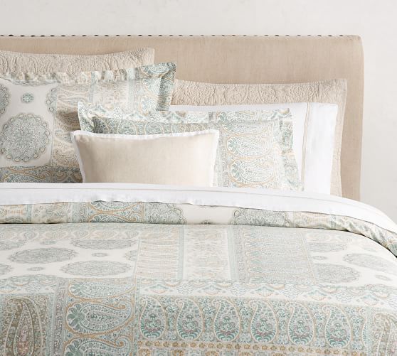 Meagan Paisley Duvet Cover & Sham Pottery Barn