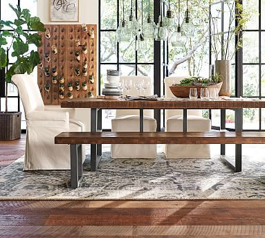 Griffin Reclaimed Wood Dining Table | Pottery Barn