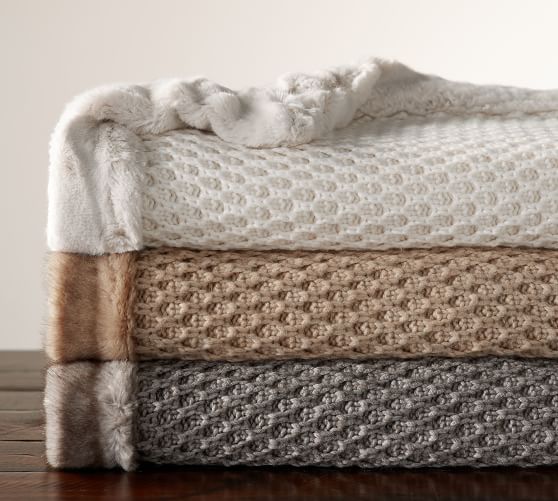 Faux Fur Throws & Faux Fur Blankets Pottery Barn