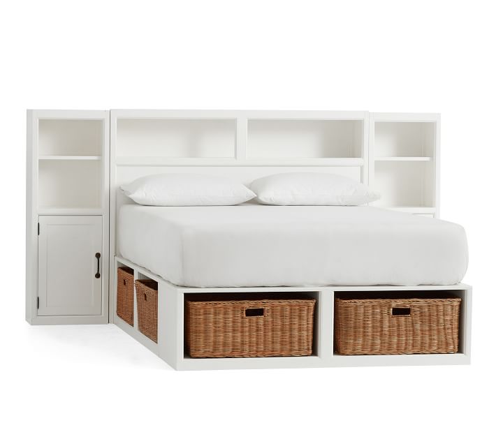 Stratton Storage Bed Headboard Pottery Barn