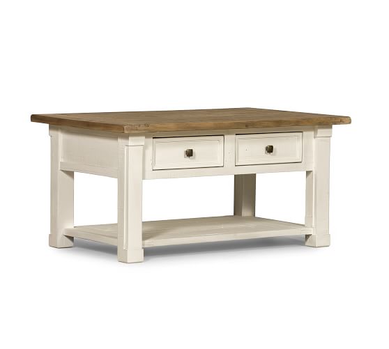 Hart Reclaimed Wood Rectangular Coffee Table Pottery Barn Hart Reclaimed Wood Rectangular Coffee Table
