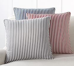 Decorative Pillows Accent Patterned Pottery Barn Catalina Stripe Pillow Cover