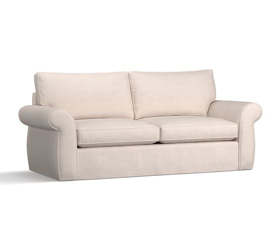 Sofas Couches Loveseats For Your Living Room Pottery Barn Pearce Roll Arm Slipcovered Sofa
