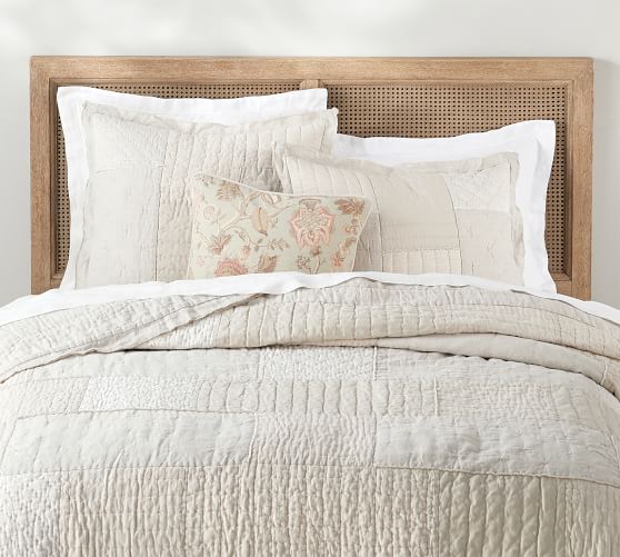 flax belgian linen quilt patchwork sham bedding quilts coverlets