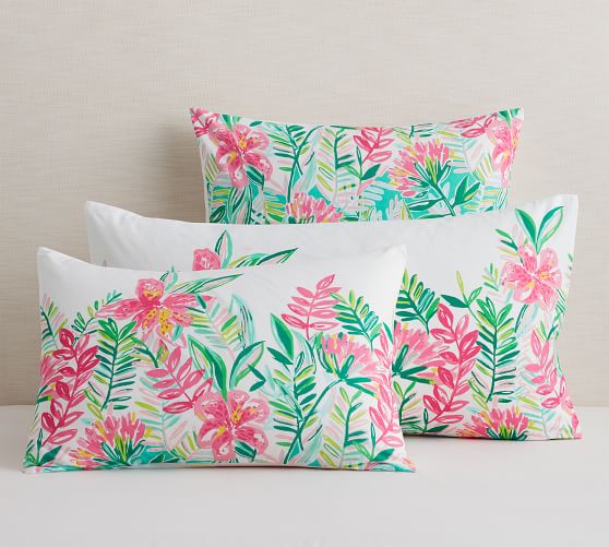 Lilly Pulitzer Jungle Lilly Pillow Sham Pottery Barn