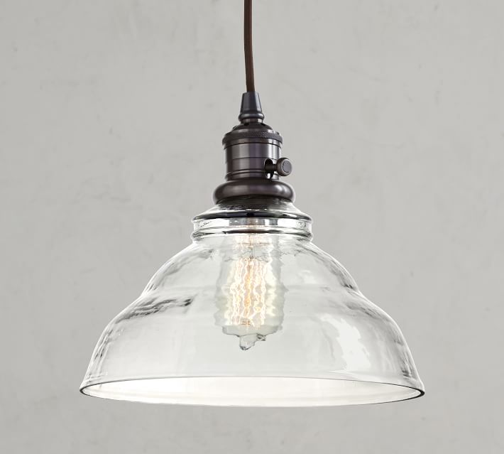 Pb Classic Cord Pendant Vintage Glass Pottery Barn