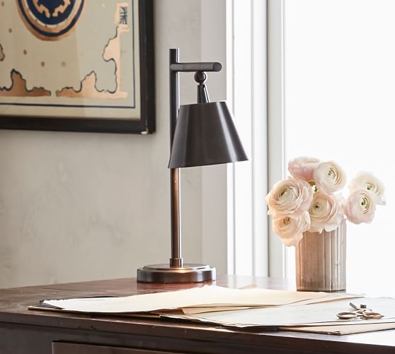 Zane Rotating Table Lamp Pottery Barn