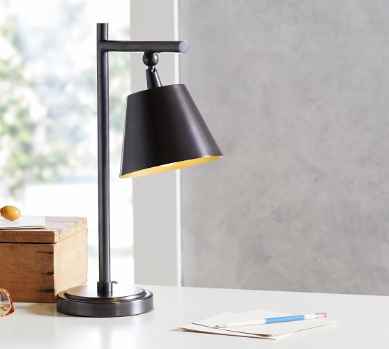 Zane Rotating Table Lamp Pottery Barn