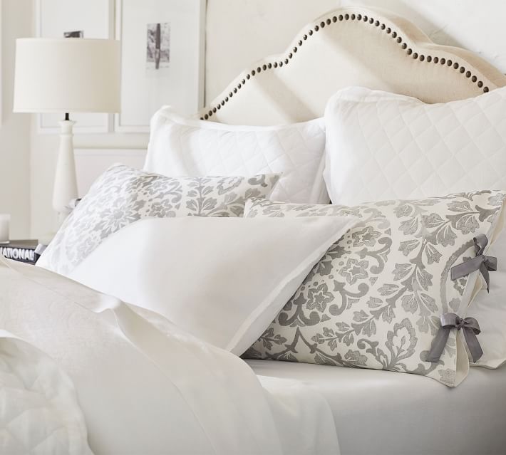 Ana Medallion Sham Blue Pottery Barn