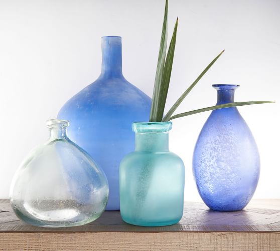 Sea Glass Vases Pottery Barn