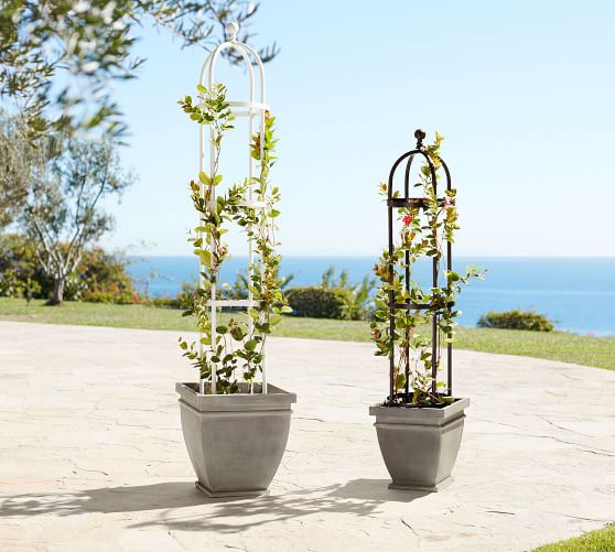 Bronze Metal Trellis Collection Pottery Barn